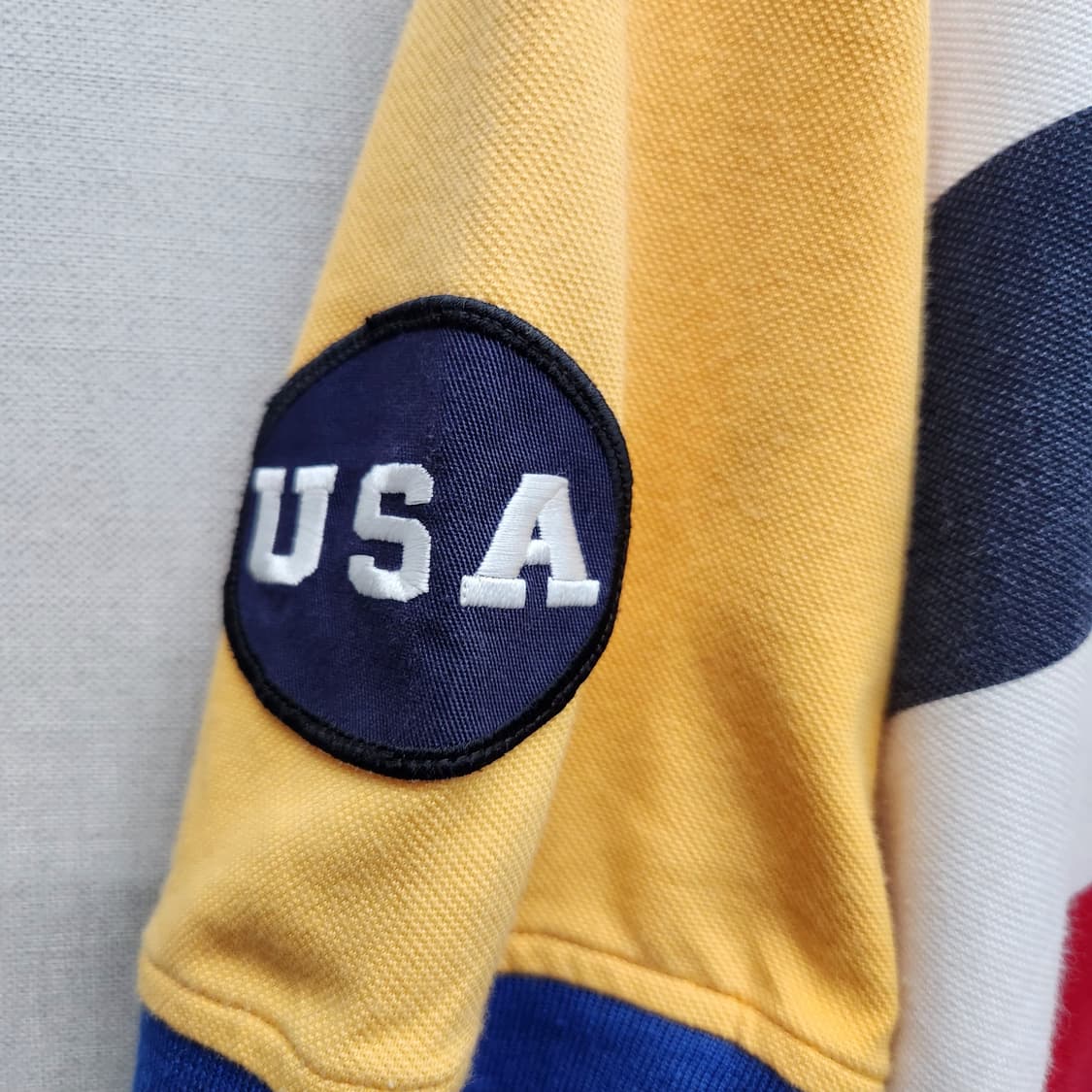 올드스쿨 챔피온 스트라이프 럭비티 반팔카라 M(L) 상품이미지3