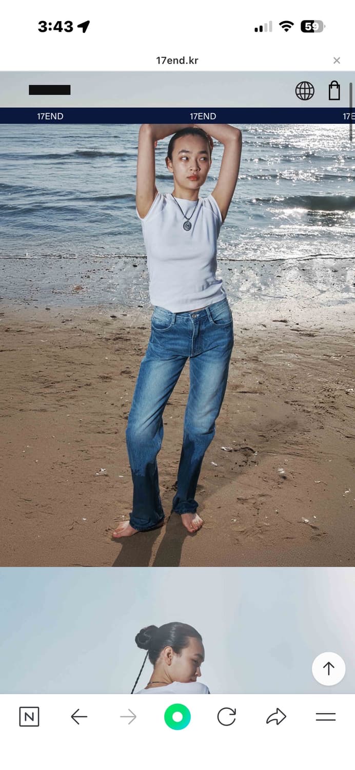 17end female easy jeans 상품이미지1