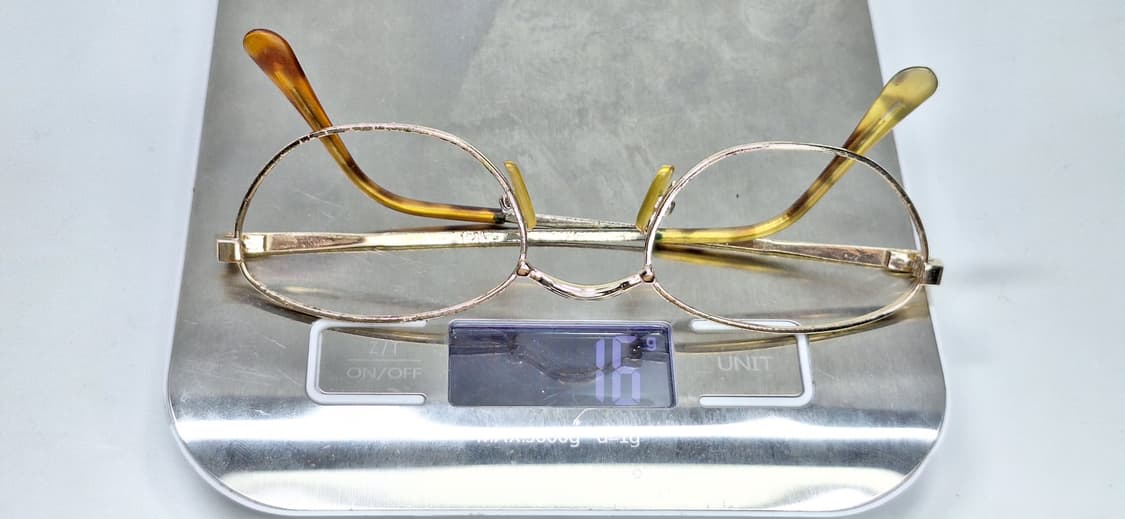 90s 일본 빈티지 안경테 133mm 아메카지 올드머니 스트릿 유니크  상품이미지3