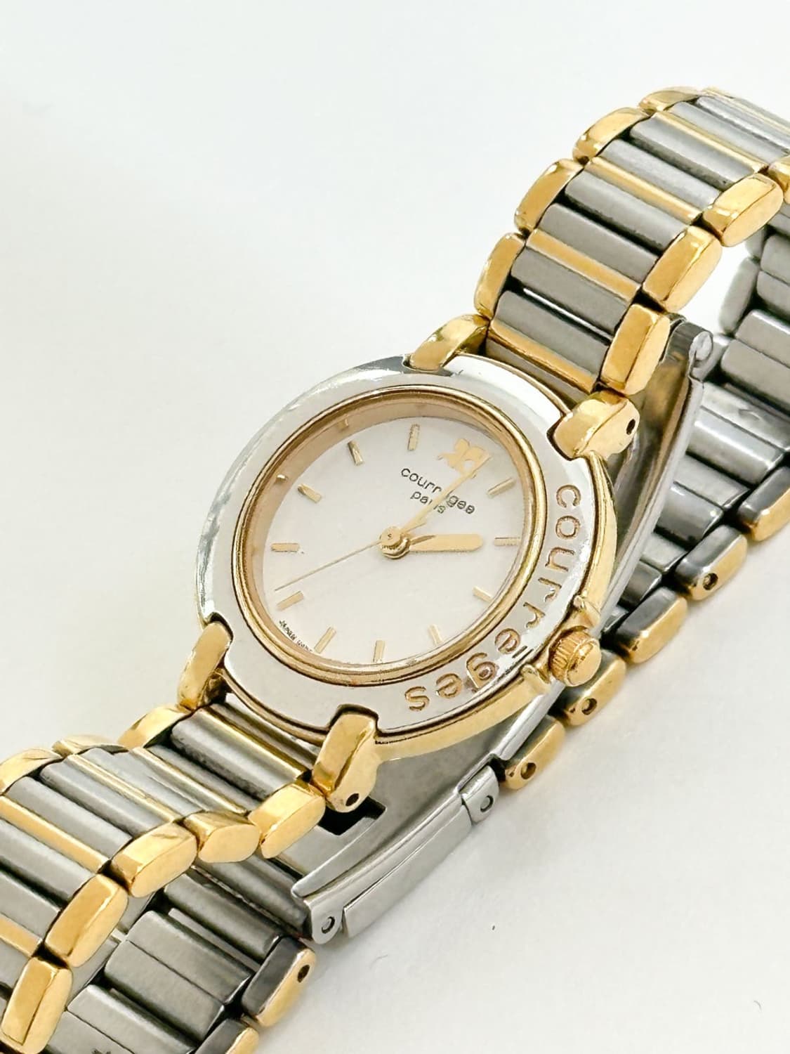 courreges / 꾸레쥬 듀얼컬러 시계 상품이미지6