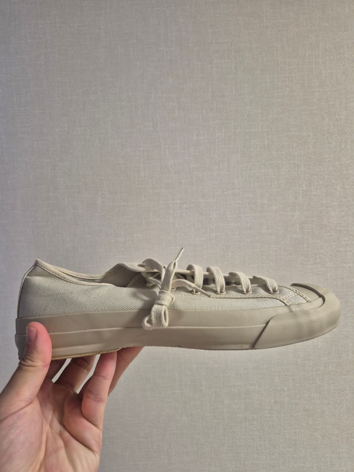 [새상품/260] 스튜디오 니콜슨 x 문스타 메리노 스니커즈 도브 상품이미지1