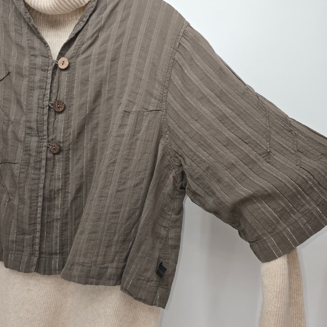 니트 & 스트라이프 셔츠 코디 세트 상품이미지5