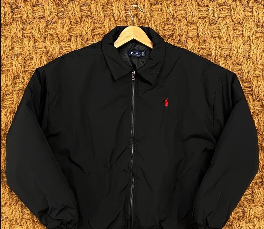 폴로 카라 봄버 자켓 패딩 상품이미지1