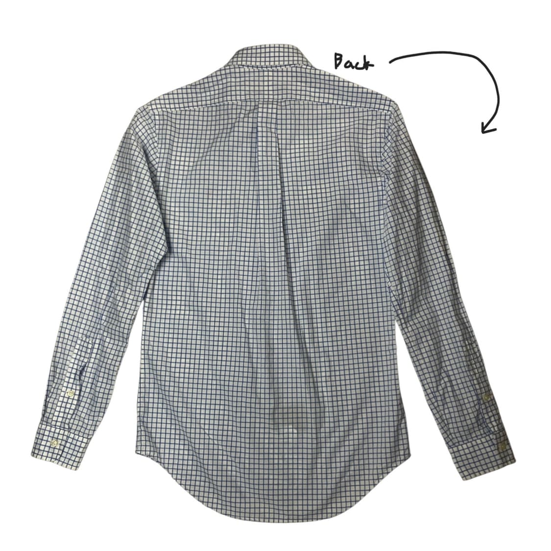 폴로 랄프로렌 슬림핏 면 체크 셔츠 S 상품이미지4