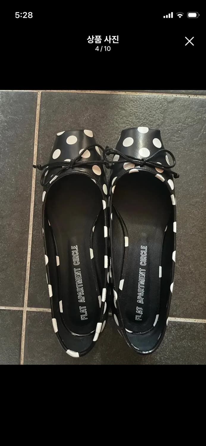 플랫아파트먼트 도트 플랫슈즈 상품이미지4