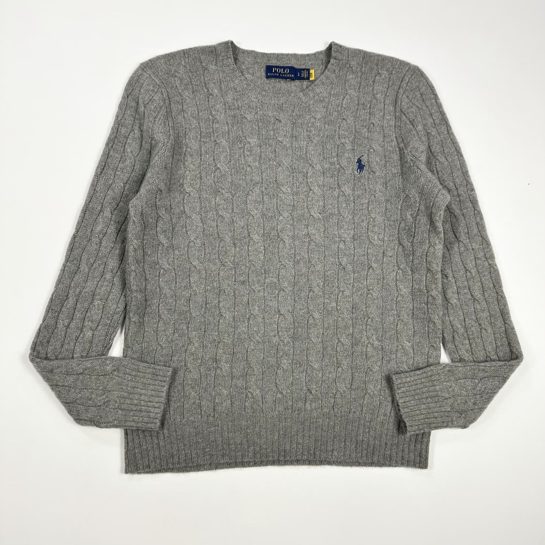 폴로 랄프로렌 포니 캐시미어 차콜 니트 (L 여성추천) 상품이미지2