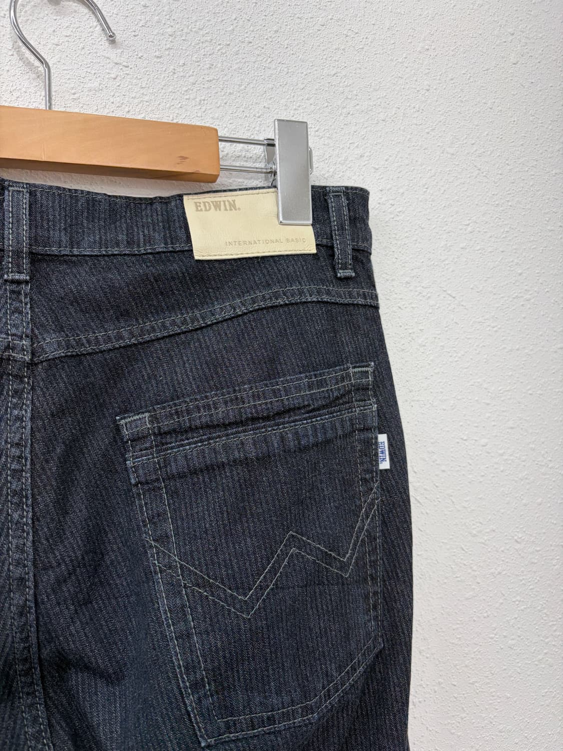 EDWIN 다크 인터네셔널 베이직 코튼 팬츠 상품이미지4