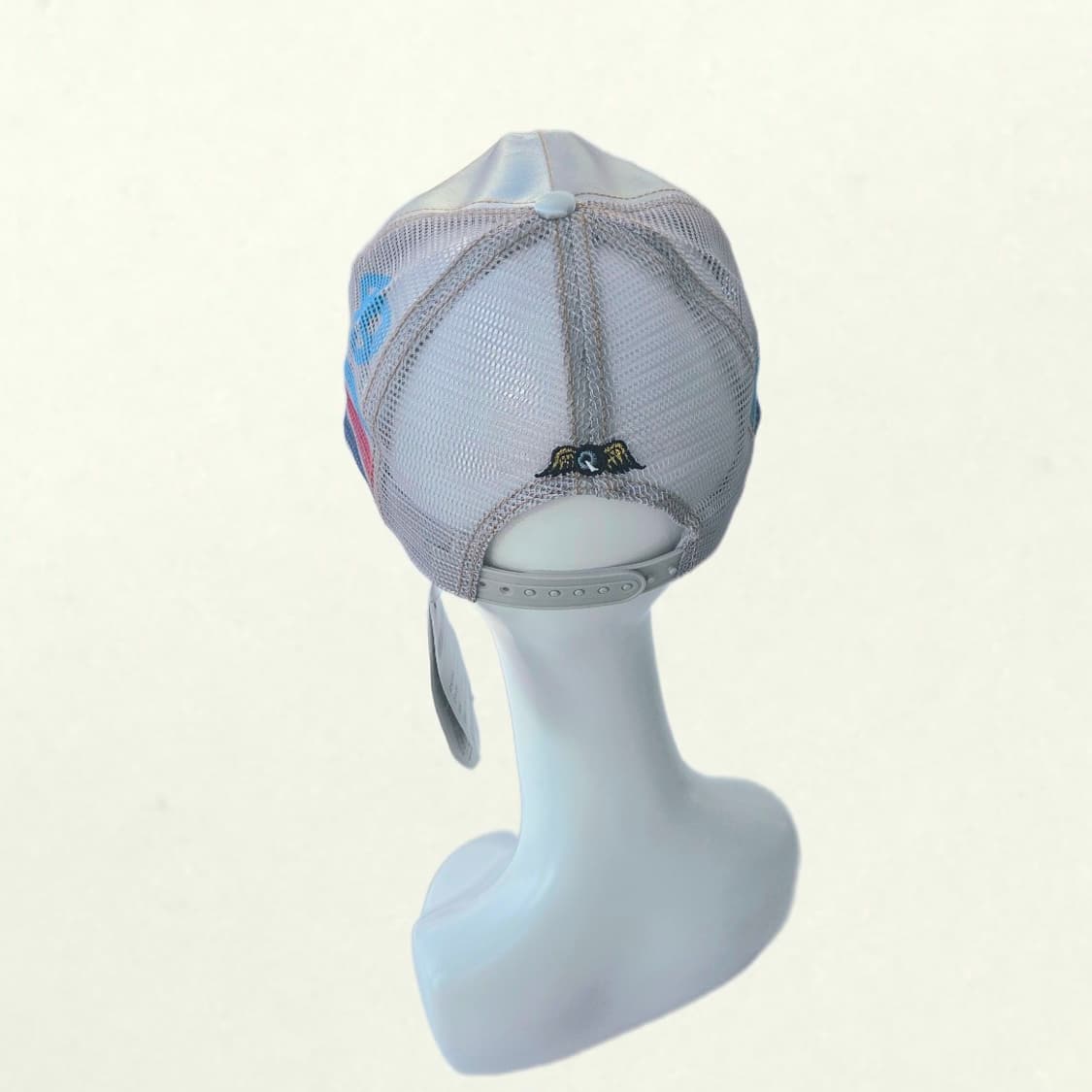 본더 실버x그레이 새틴 메쉬캡 데드스탁 상품이미지2