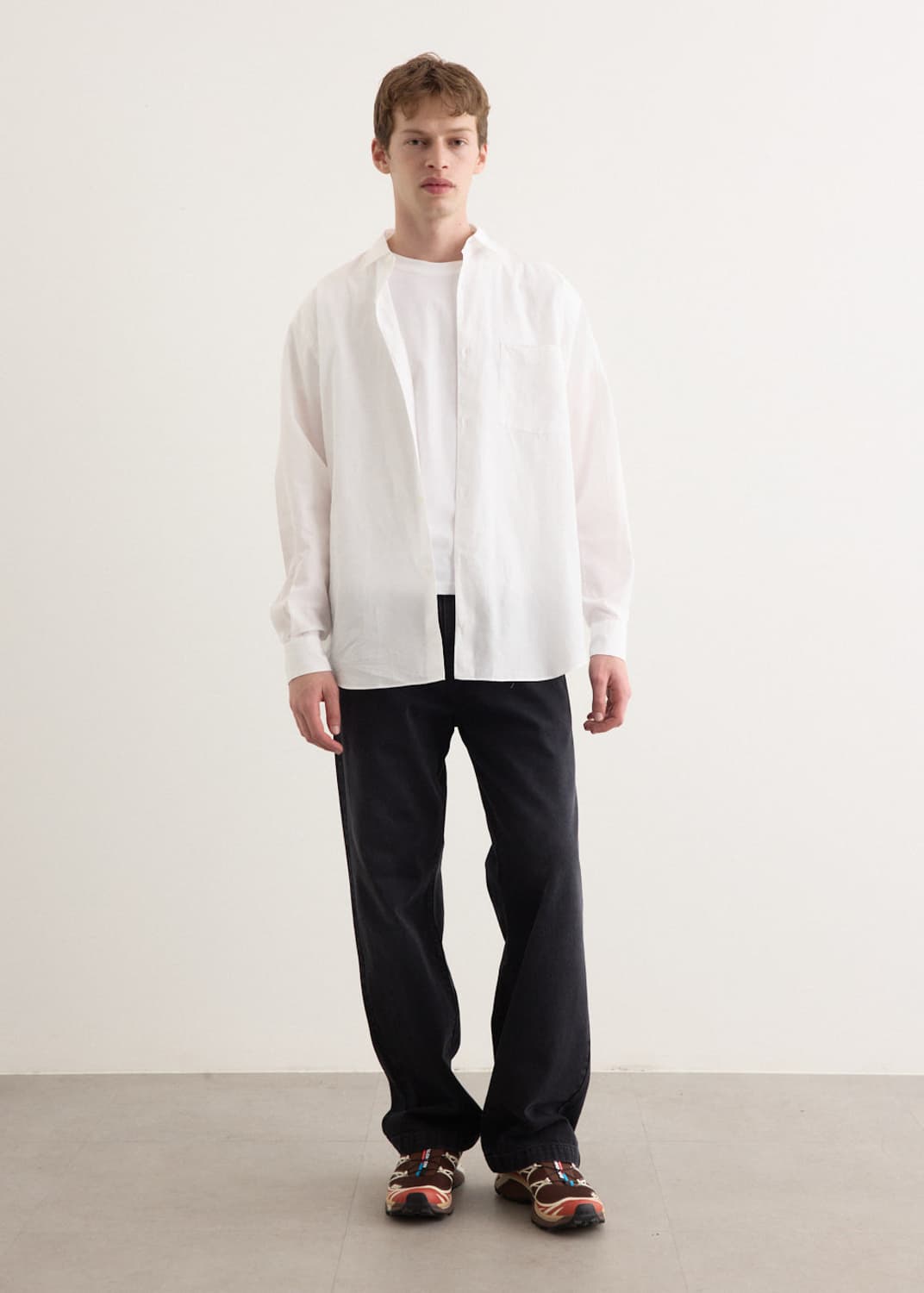 코모리 COMOLI 26SS 화이트셔츠 새상품 5사이즈 상품이미지7