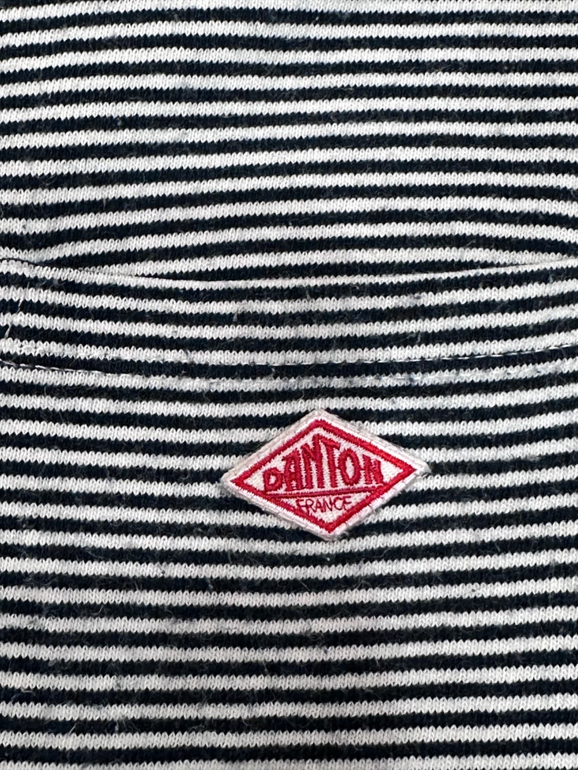 단톤(DANTON) 스트라이프 반팔티셔츠 상품이미지2