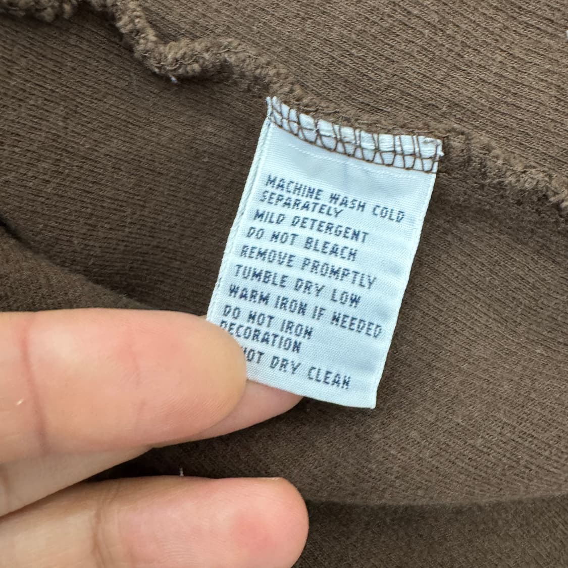 XL(110) 폴로 랄프로렌 브라운 반집업 티셔츠  상품이미지6