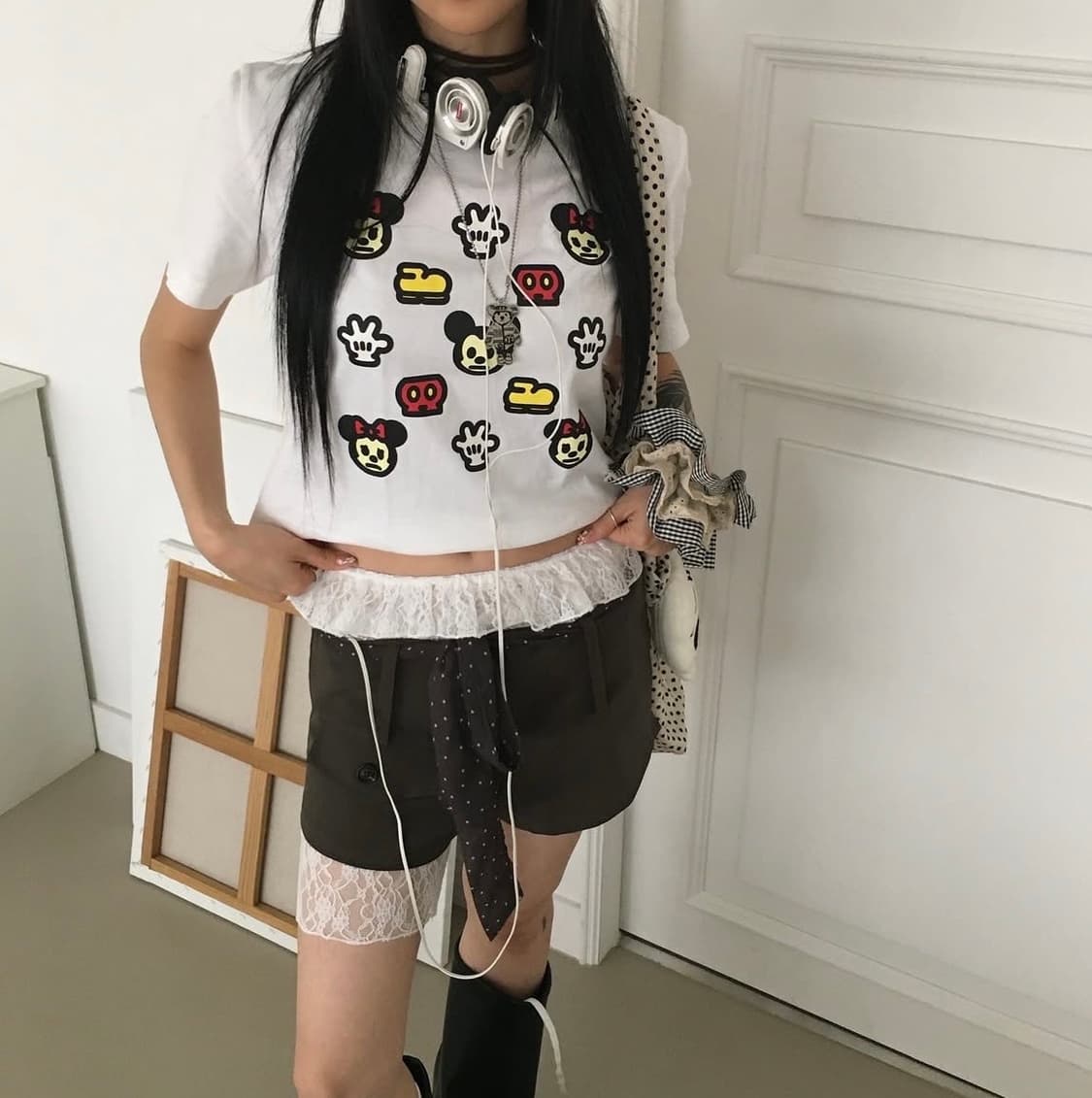 베이프 디즈니 콜라보 티셔츠 상품이미지1