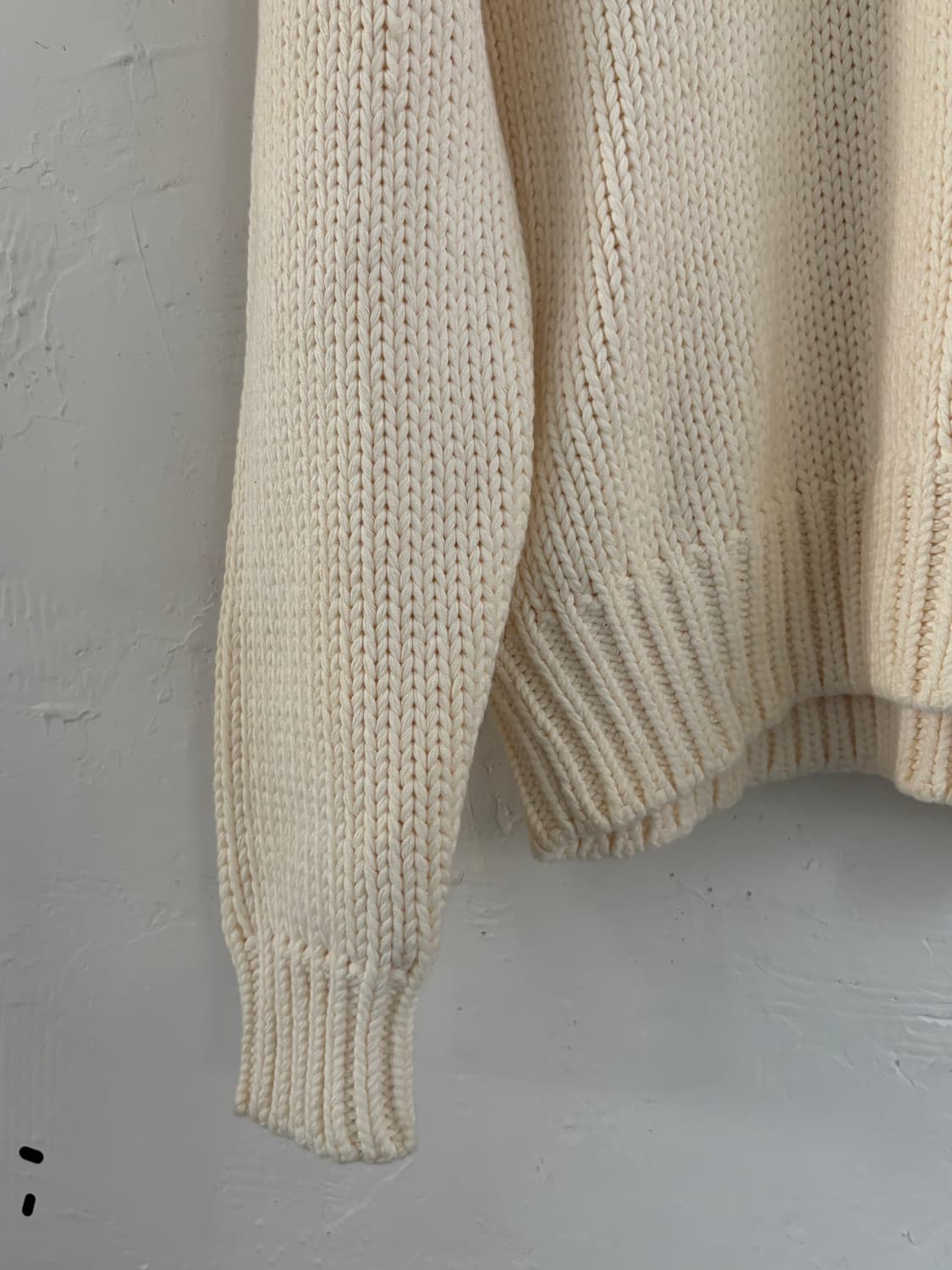 Polo 폴로 랄프로렌 토글 버튼 아이보리 숄카라 니트 스웨터 상품이미지6