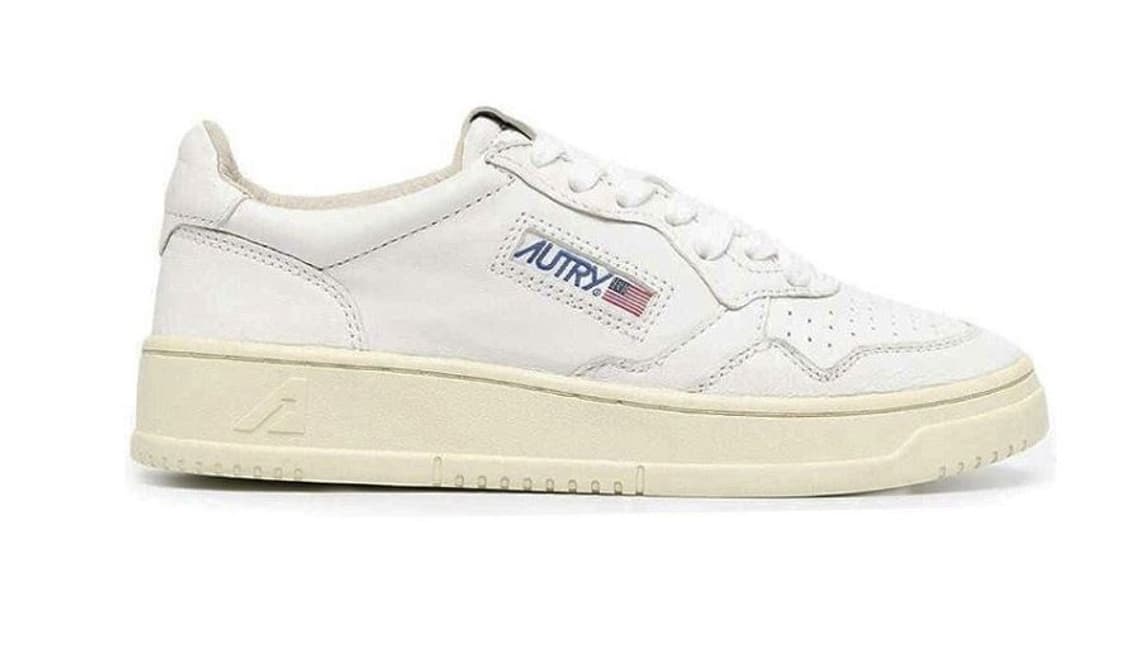 오트리 메달리스트 로우 고트스킨 스니커즈 화이트 38 상품이미지2