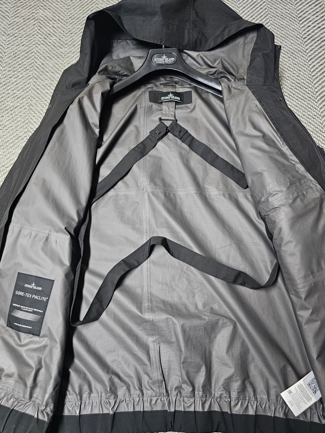 스톤아일랜드 쉐도우프로젝트 GORE-TEX PACLITE자켓 상품이미지7