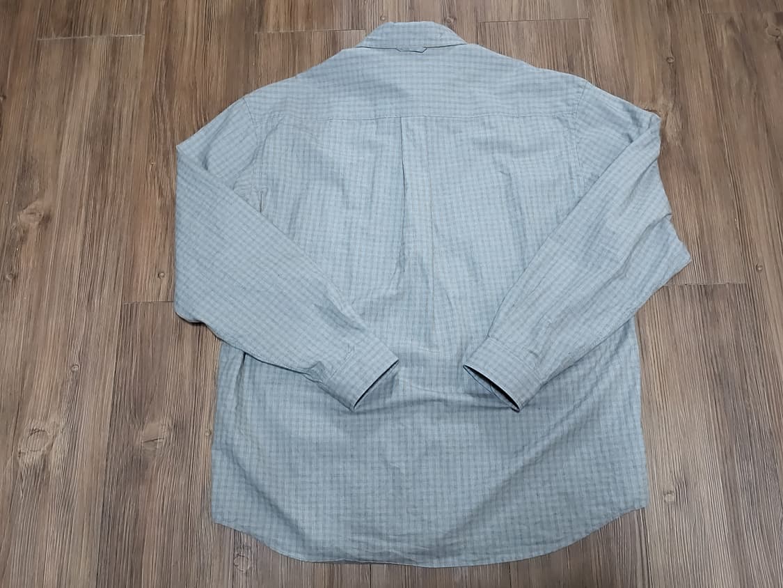 러프사이드 프라이머리 셔츠 스카이 블루 글렌 체크 3사이즈 상품이미지3
