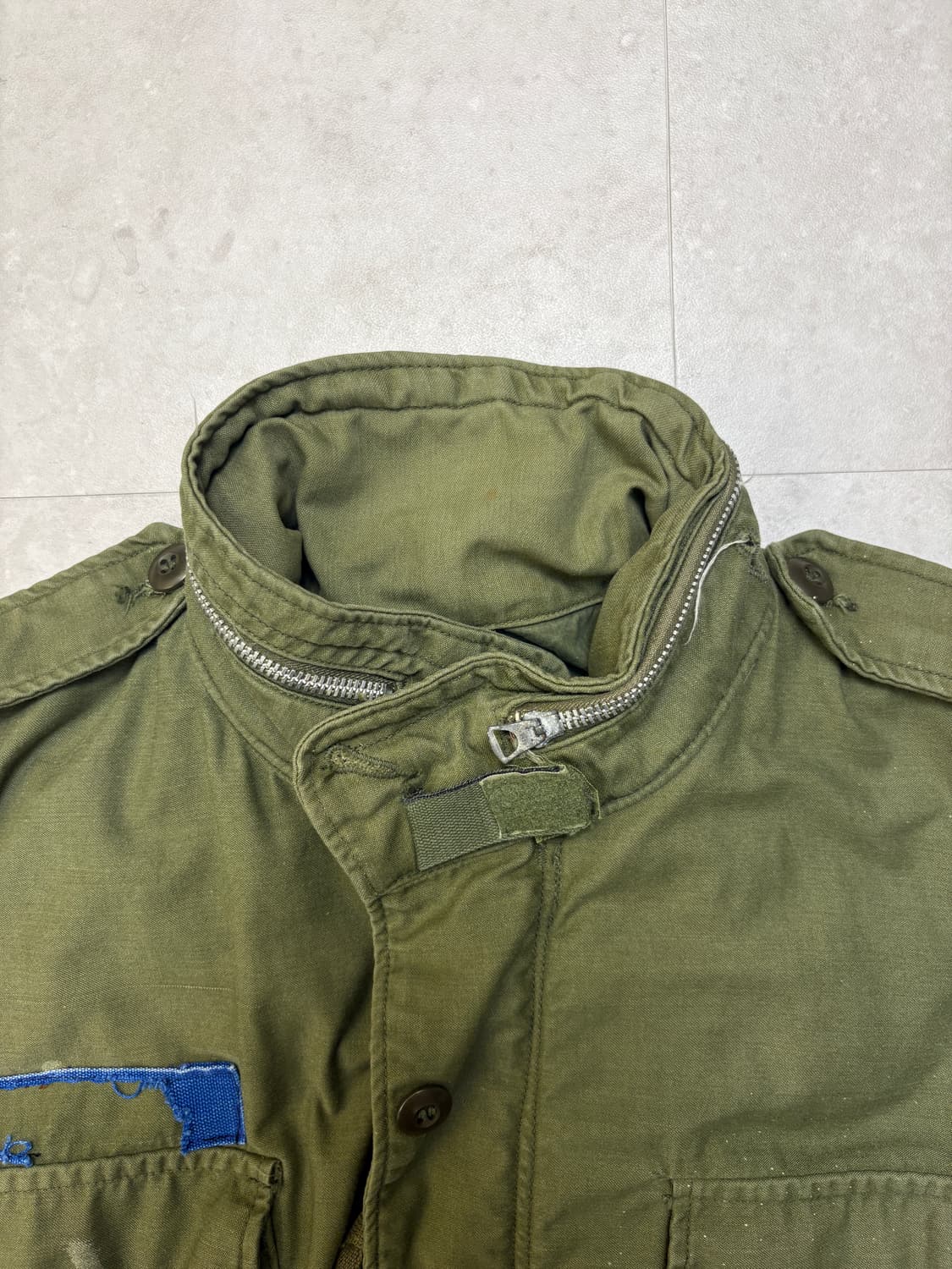 [L] 60-70s m-65 필드자켓 오리지널 상품이미지5