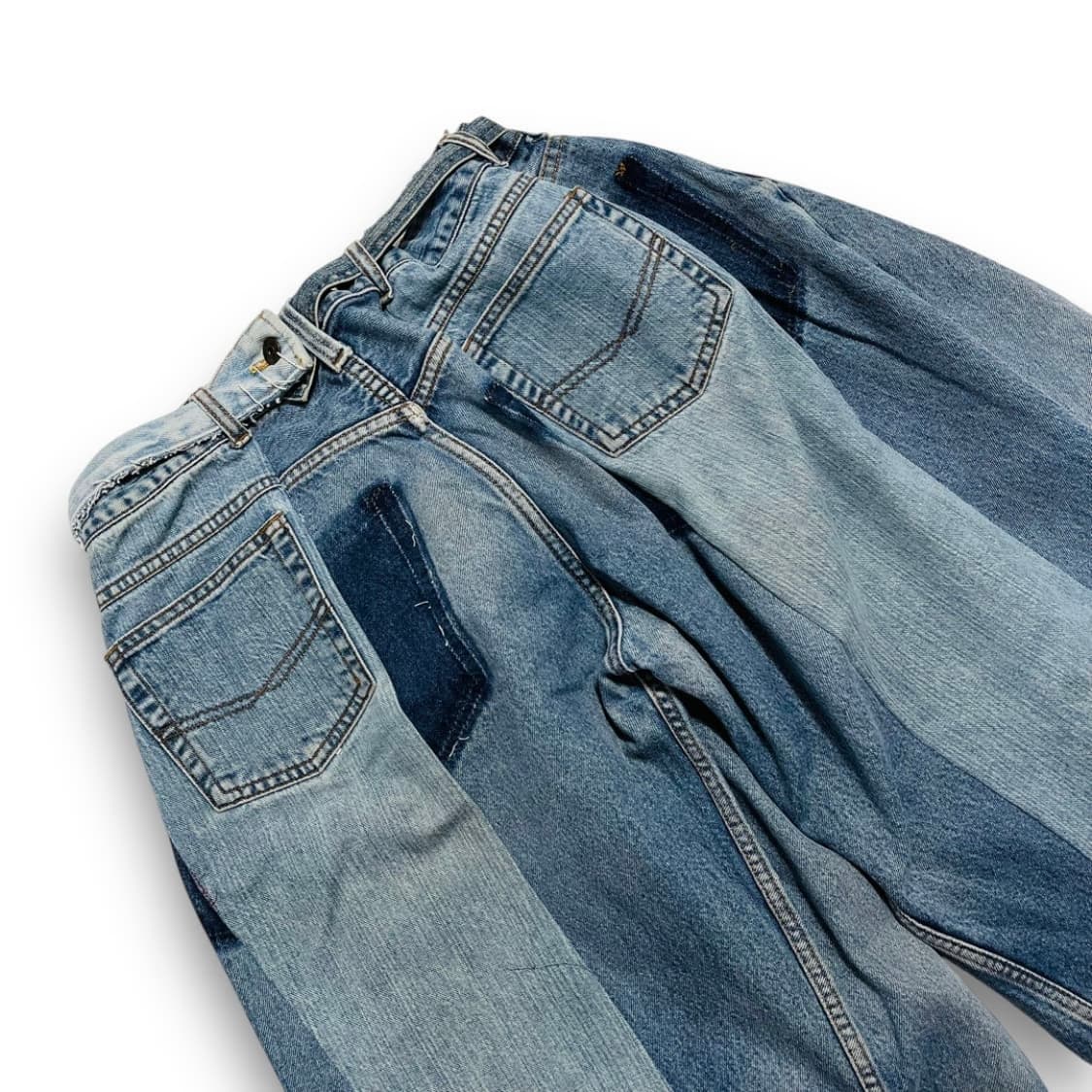 리바이스 다중 리메이크 와이드 빈티지 데님 팬츠 상품이미지4