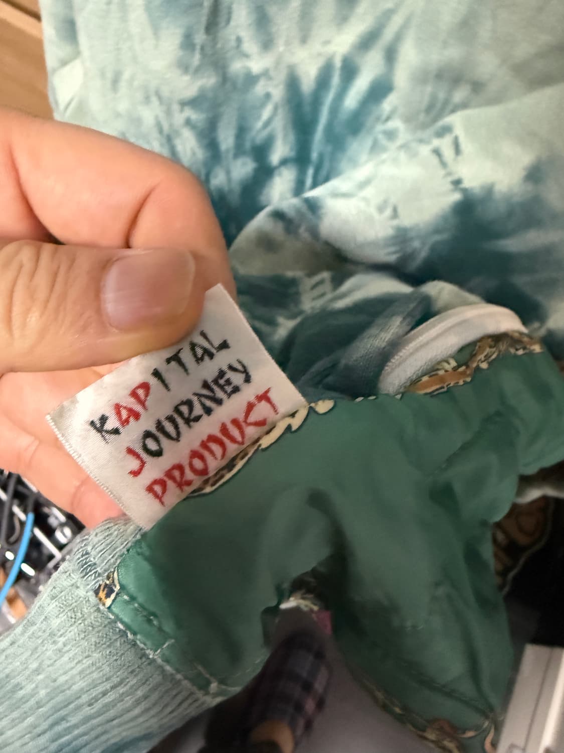 KAPITAL 캐피탈 안모 빅 스웻 (버진마리아 ASHBURY DYED) 상품이미지5