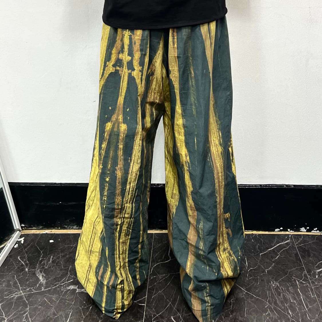 이에이 스트리밍밴드 타이다이 와이드 팬츠 상품이미지3