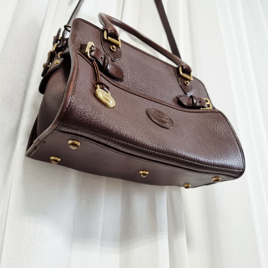 두니앤버크 소가죽 숄더백 토트백 핸드백 가방 >> 상태굿 상품이미지5