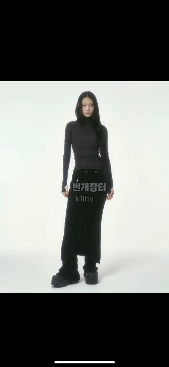 본네 thumb hole top 터틀넥 티셔츠 상품이미지6