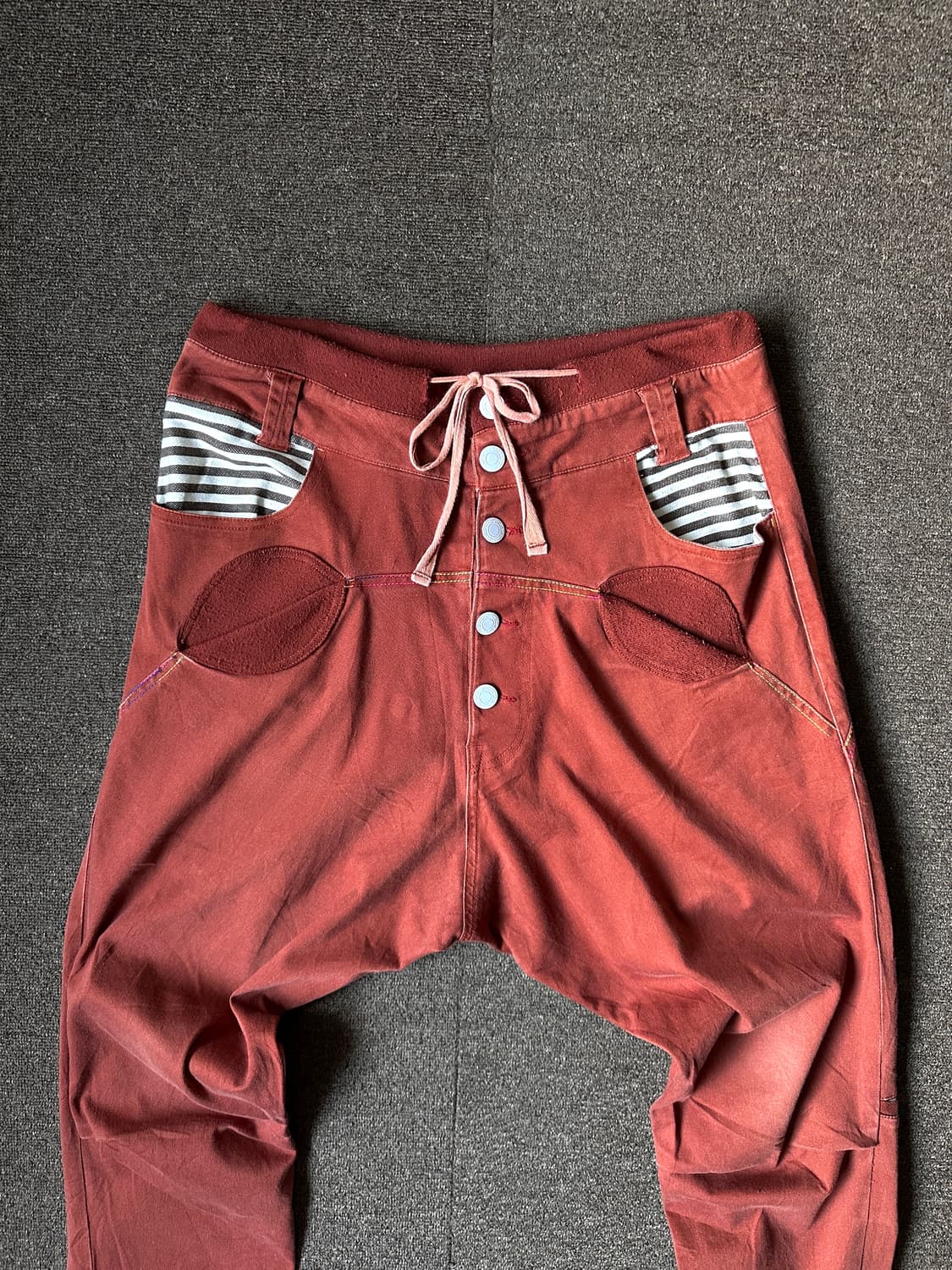 Brth Breath 드랍 크라치 스트라이프 포인트 팬츠 상품이미지8