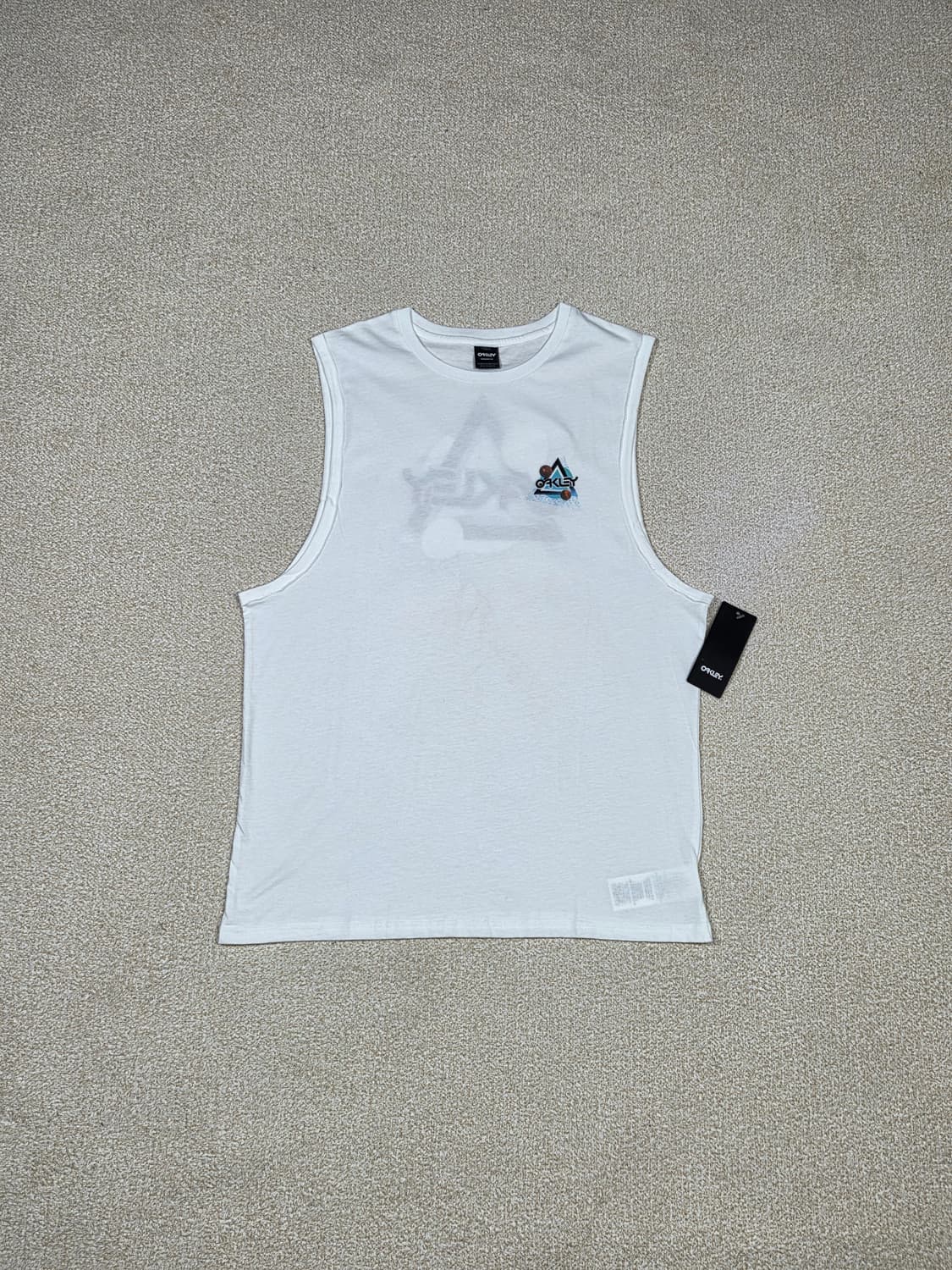 (새상품) [오클리] 스페이스 폴리곤 슬리브리스 티셔츠 | S00069 상품이미지1