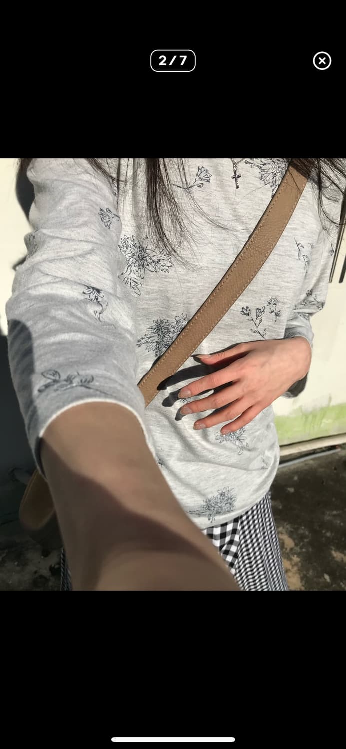 모호 빈티지 플로럴 슬리브 상품이미지2