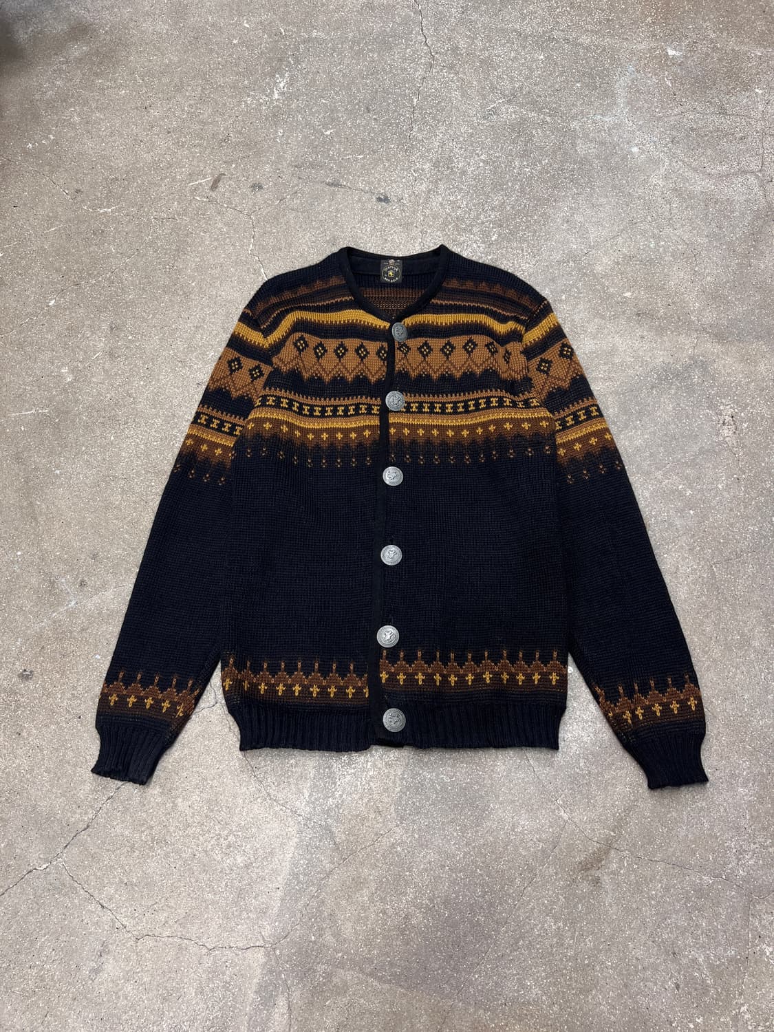 Ren-Dale 노르딕 울 니트 가디건 상품이미지1