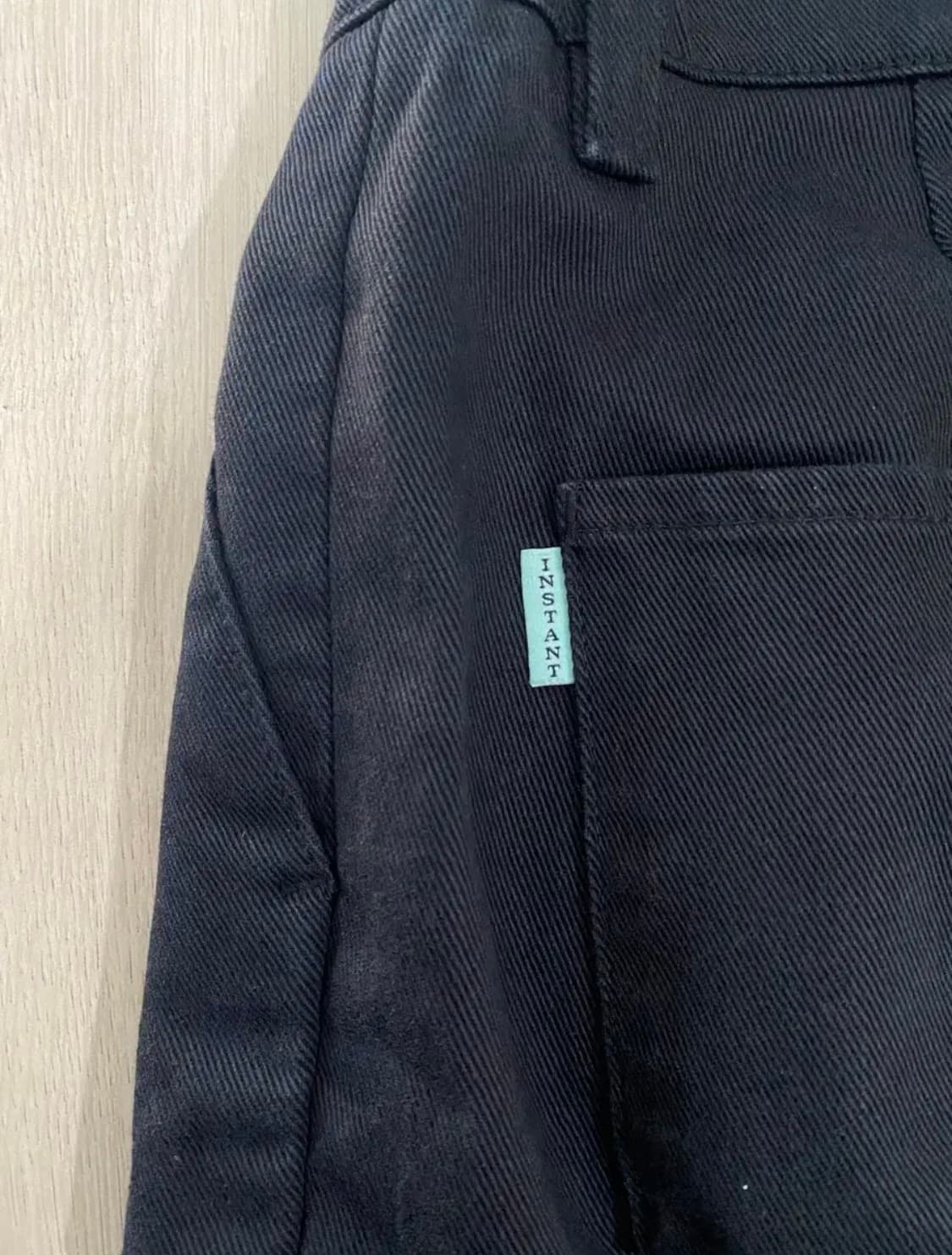 인스턴트펑크 새미 와이드 카고 조거 블랙 (32) 상품이미지7