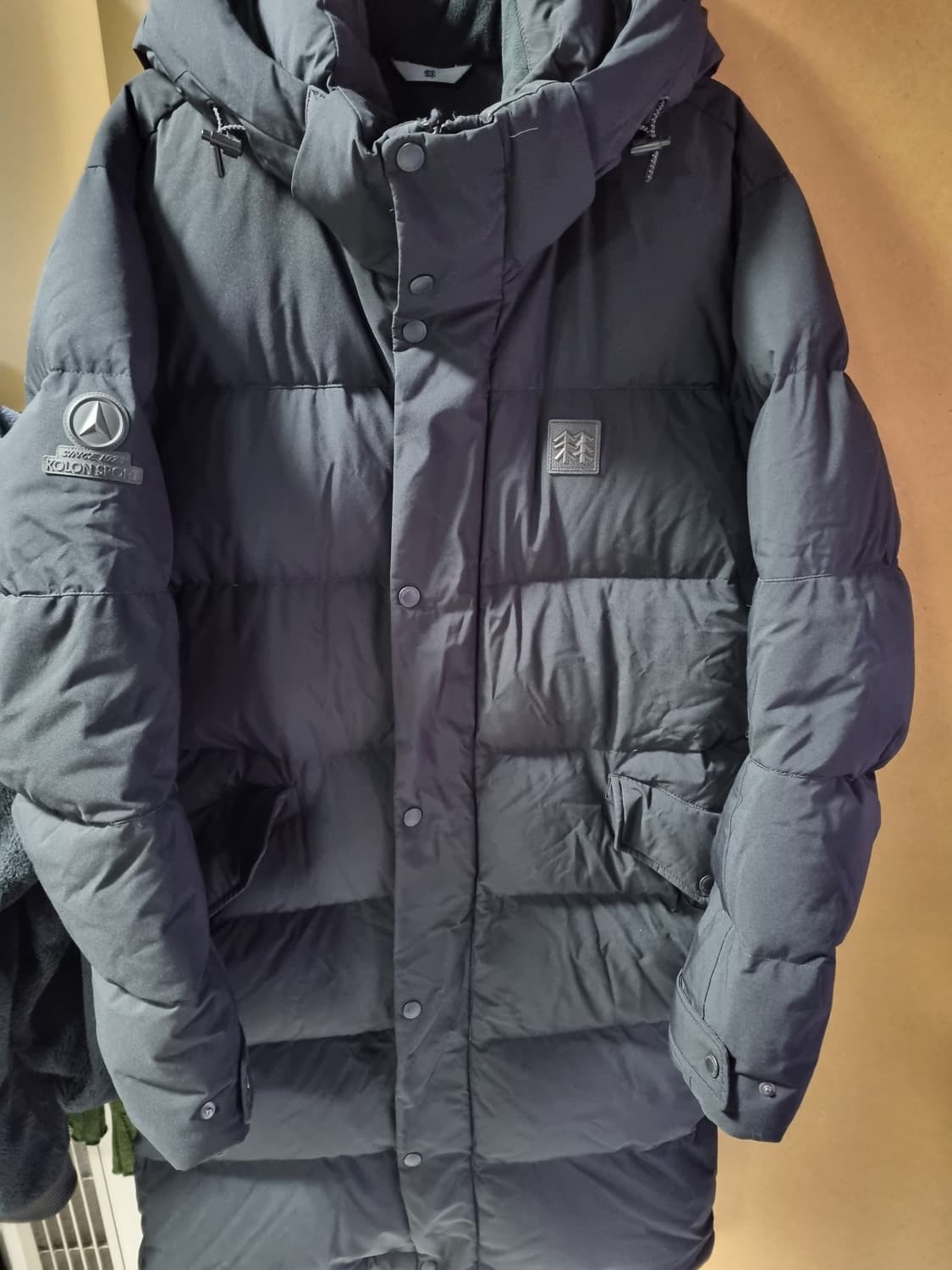 코오롱 남성 구스 롱패딩  상품이미지1