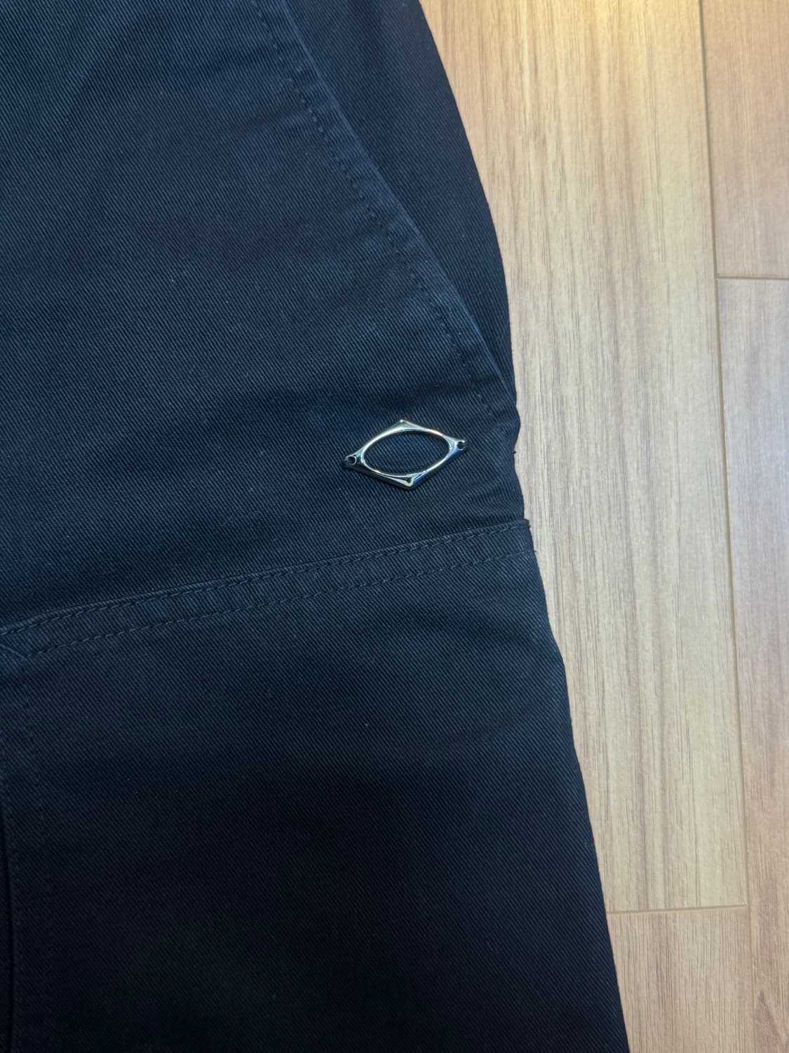 미스치프 에이프런 워크팬츠 블랙 M  상품이미지4