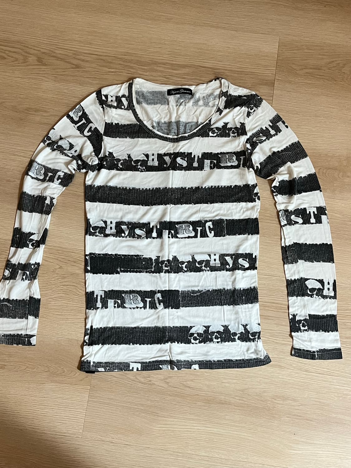 히스테릭글래머 슬리브 티셔츠 상품이미지1