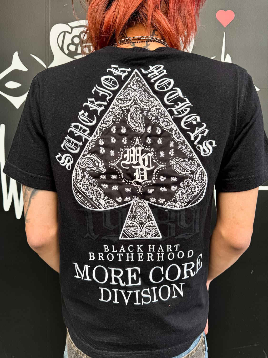 Black Hart T-shirt 상품이미지5