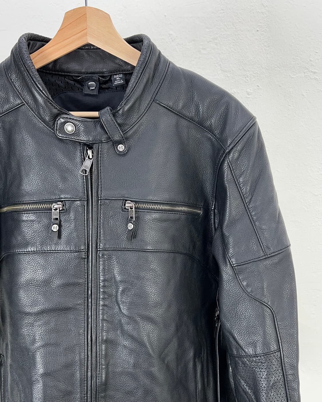 할리데이비슨 스윙 암 3-in-1 카우하이드 레더 벤트 테크니컬 라이더  상품이미지3