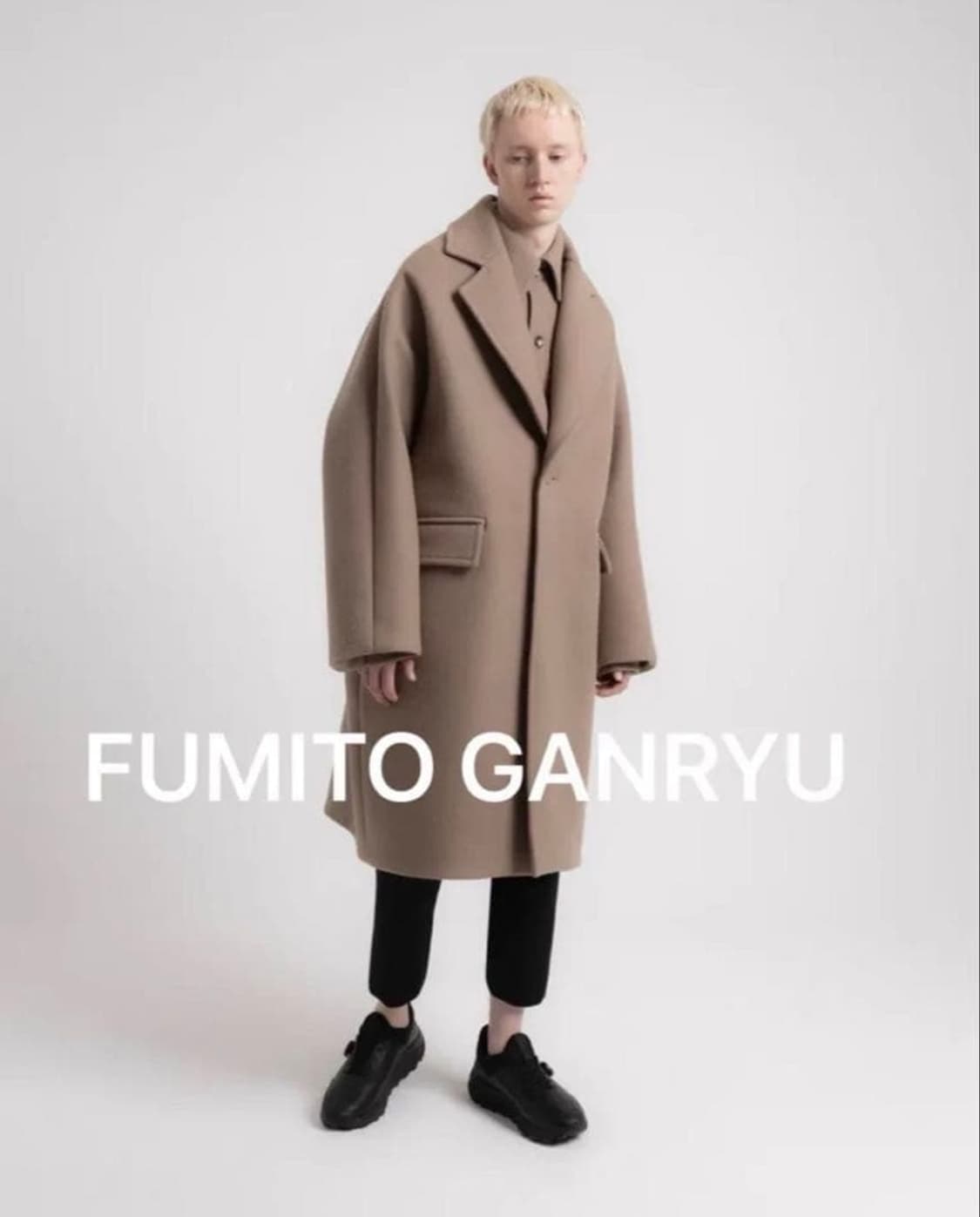 Fumito ganryu 간류 체스터필드 코트 2사이즈 상품이미지1