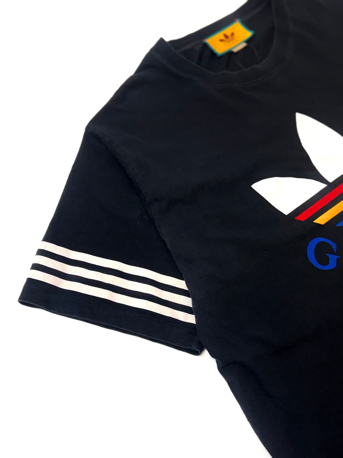 Gucci x Adidas 구찌 x 아디다스 로고 프린팅 반팔 티셔츠 상품이미지4