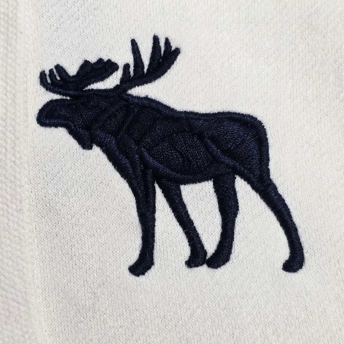 1799 아베크롬비앤피치 A&F 남성 머슬핏 후드집업 M 화이트 공용 상품이미지7