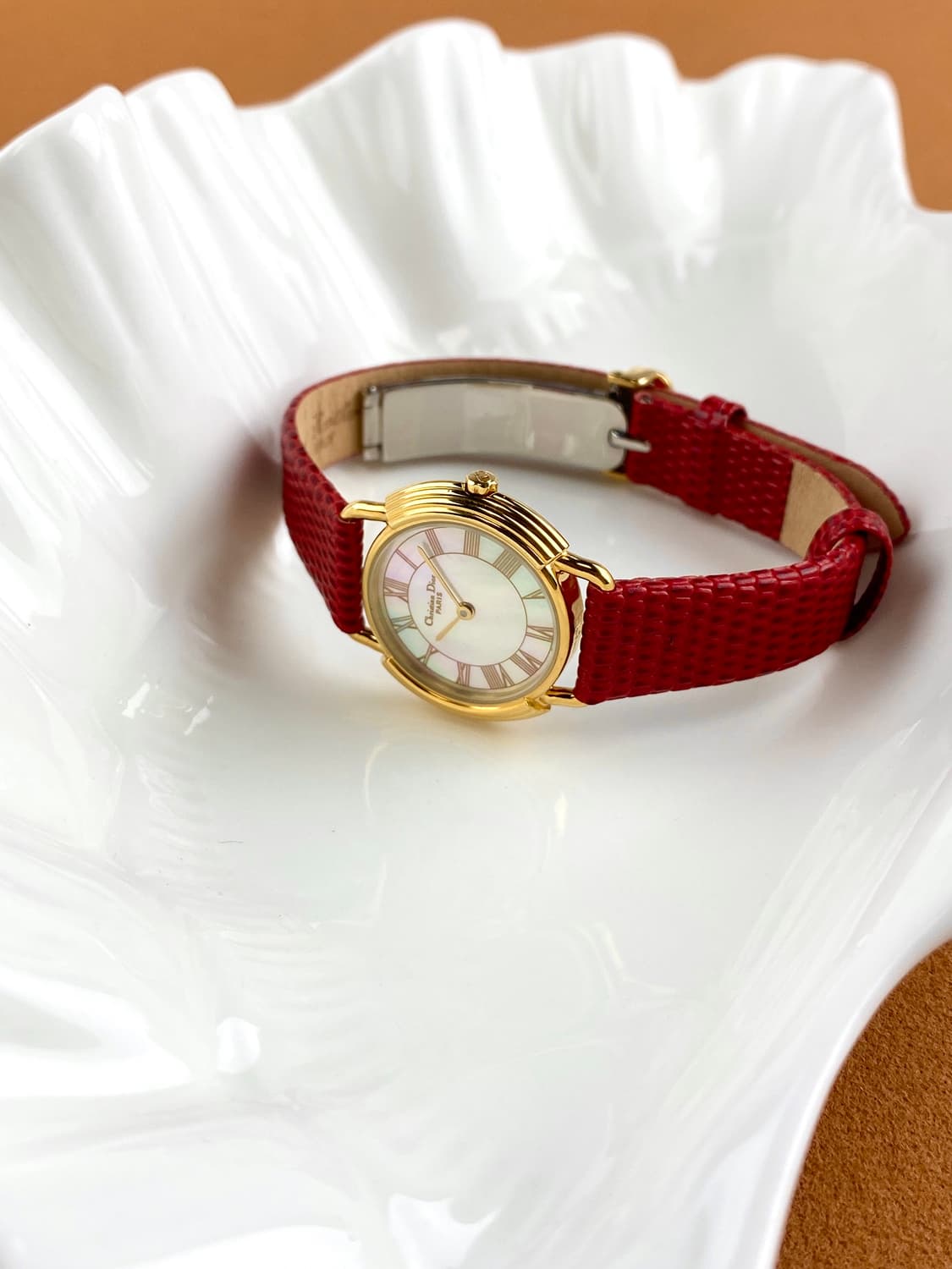 (CD buckle) DIOR round face shell watch 상품이미지2