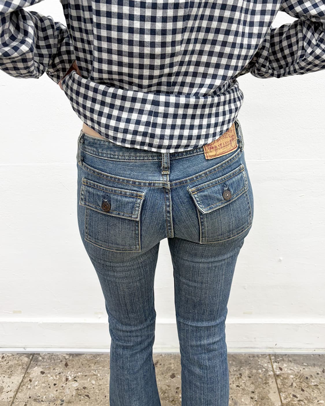 빈티지 부츠컷 데님 팬츠 상품이미지5