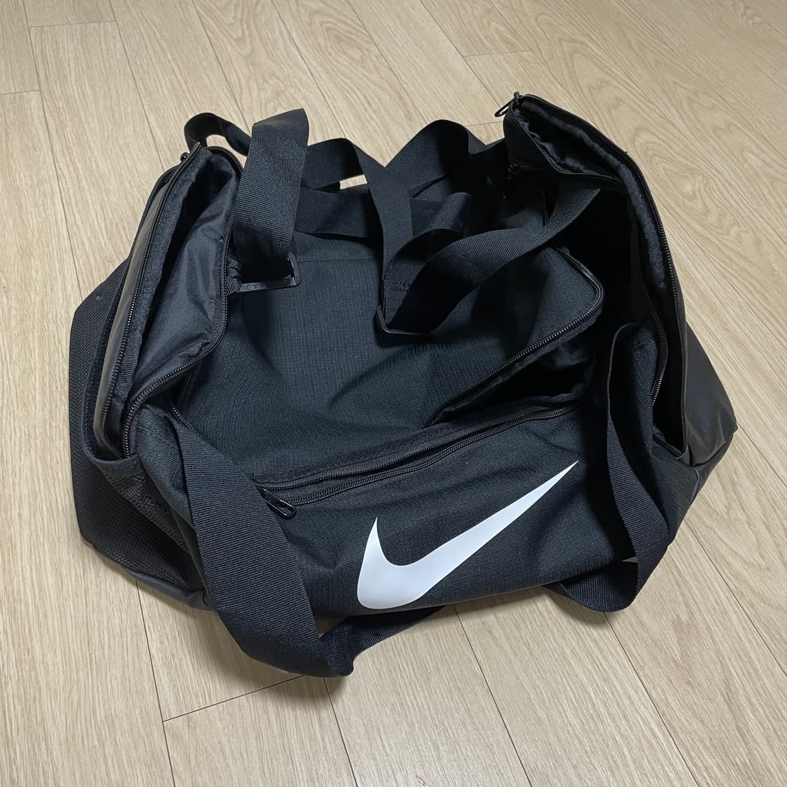 나이키 더플백 미디움 블랙 상품이미지1