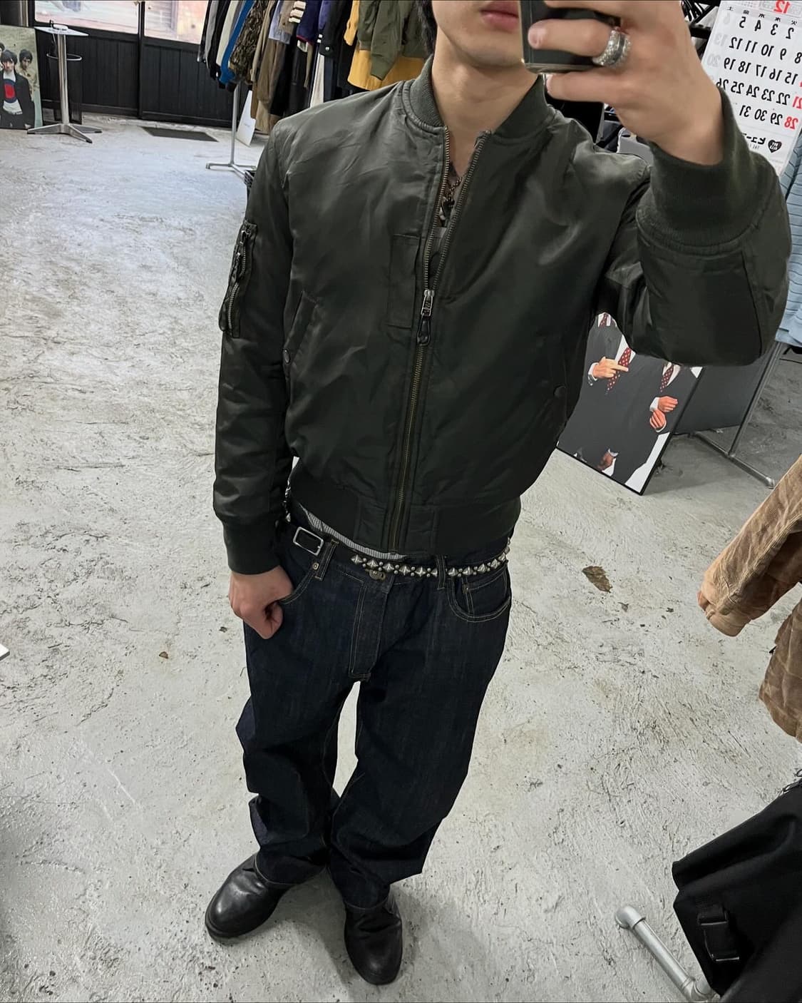 GU ma-1 bomber jacket 상품이미지2