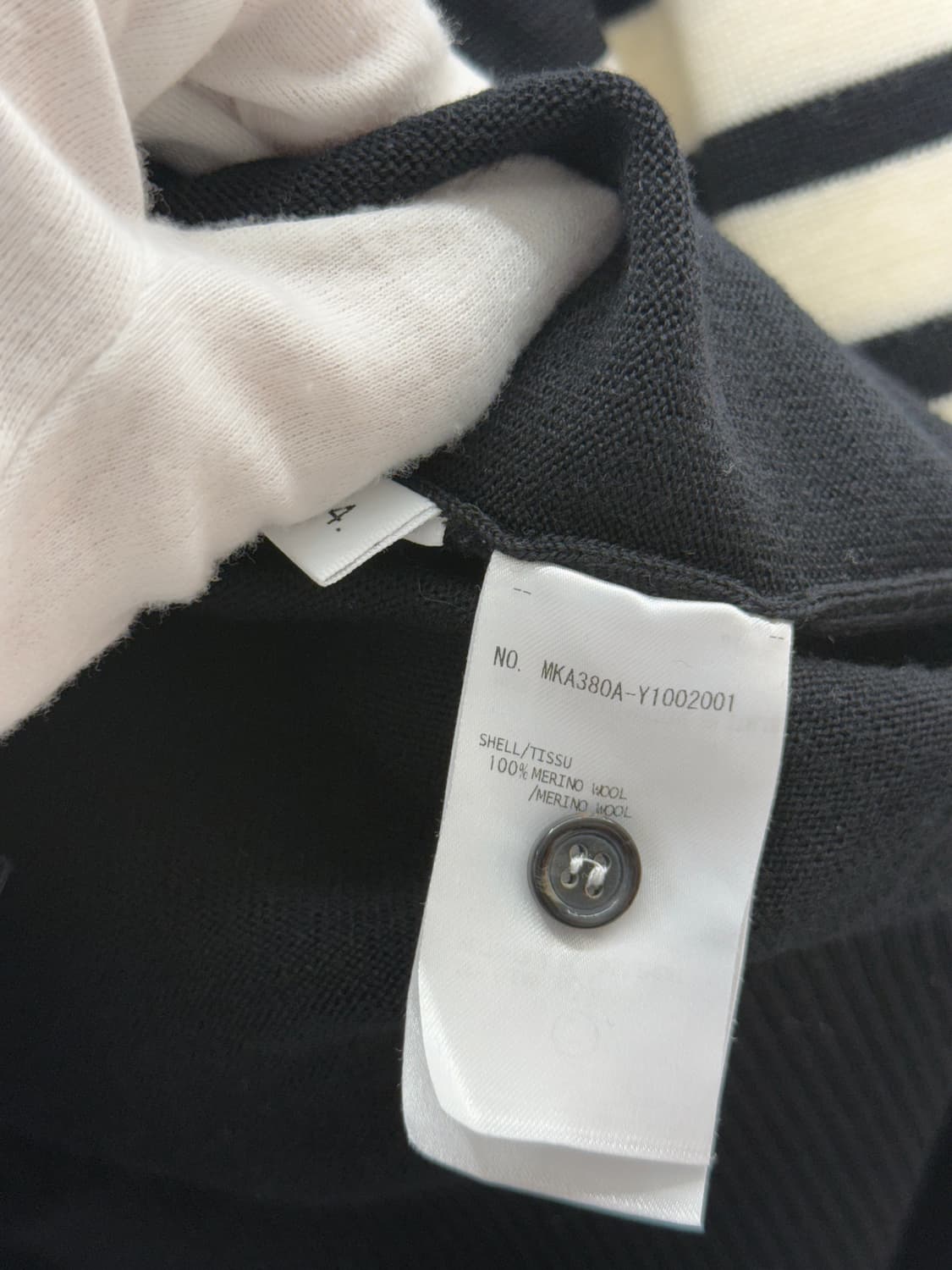 [4] 톰브라운 미스터 톰 아이콘 인타르시아 니트 상품이미지5