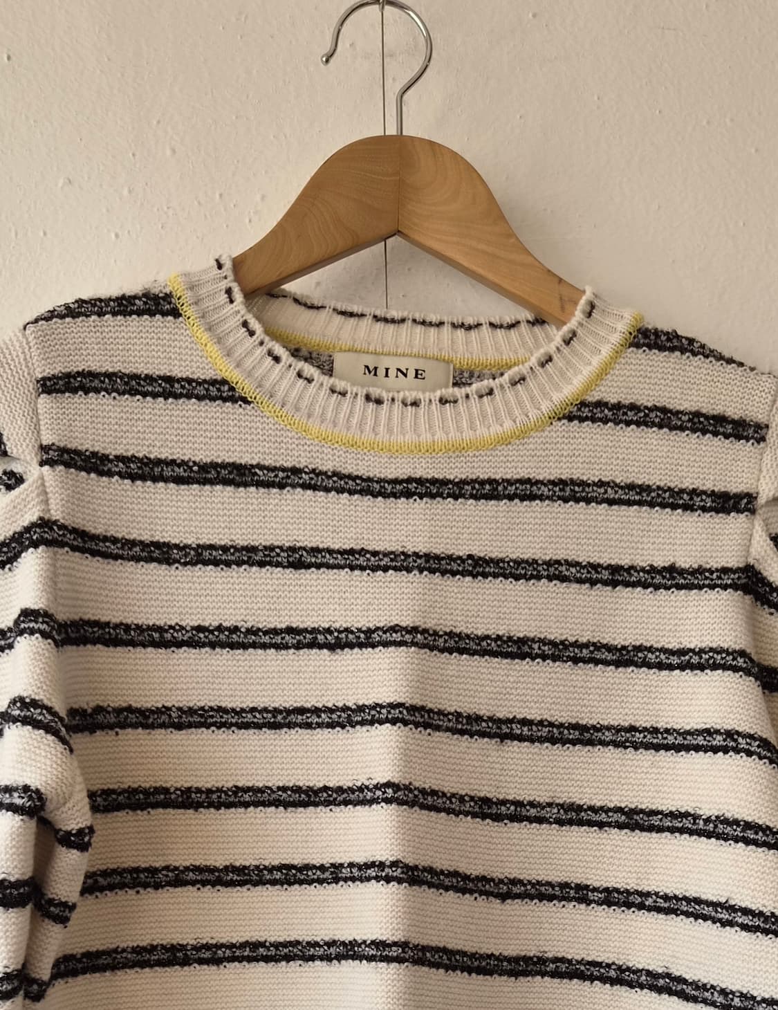 마인 여성 라운드울캐시미어니트 90사이즈 상품이미지1