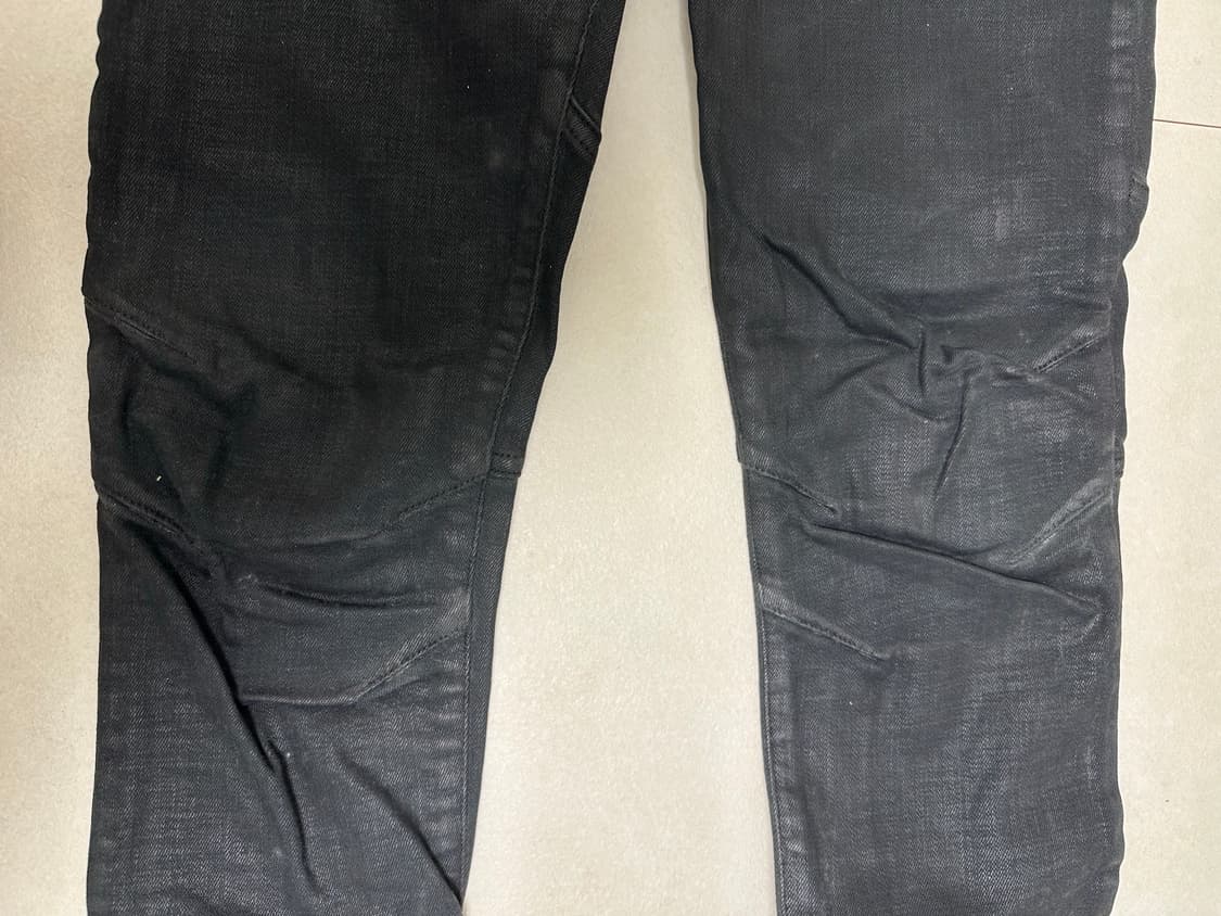 Dominass Stravan 블랙 코팅 팬츠 릭오웬스st 상품이미지5