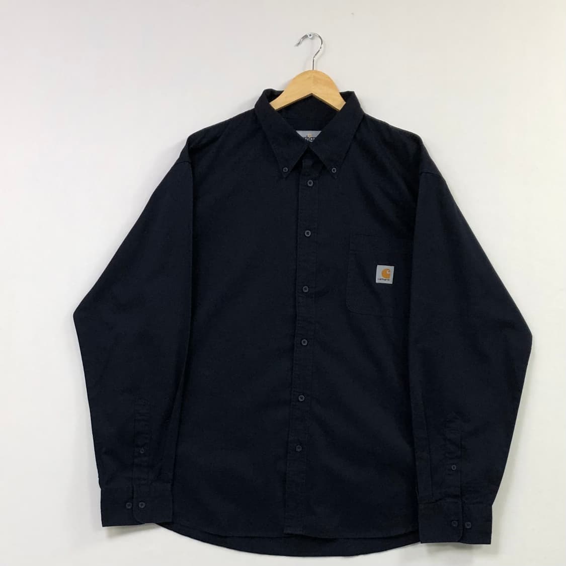 Xxl 칼하트 블랙 워크 셔츠 상품이미지2