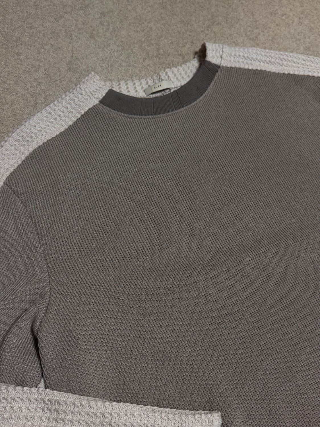 XLIM EP.8 01 KNIT LIGHT BROWN 상품이미지1