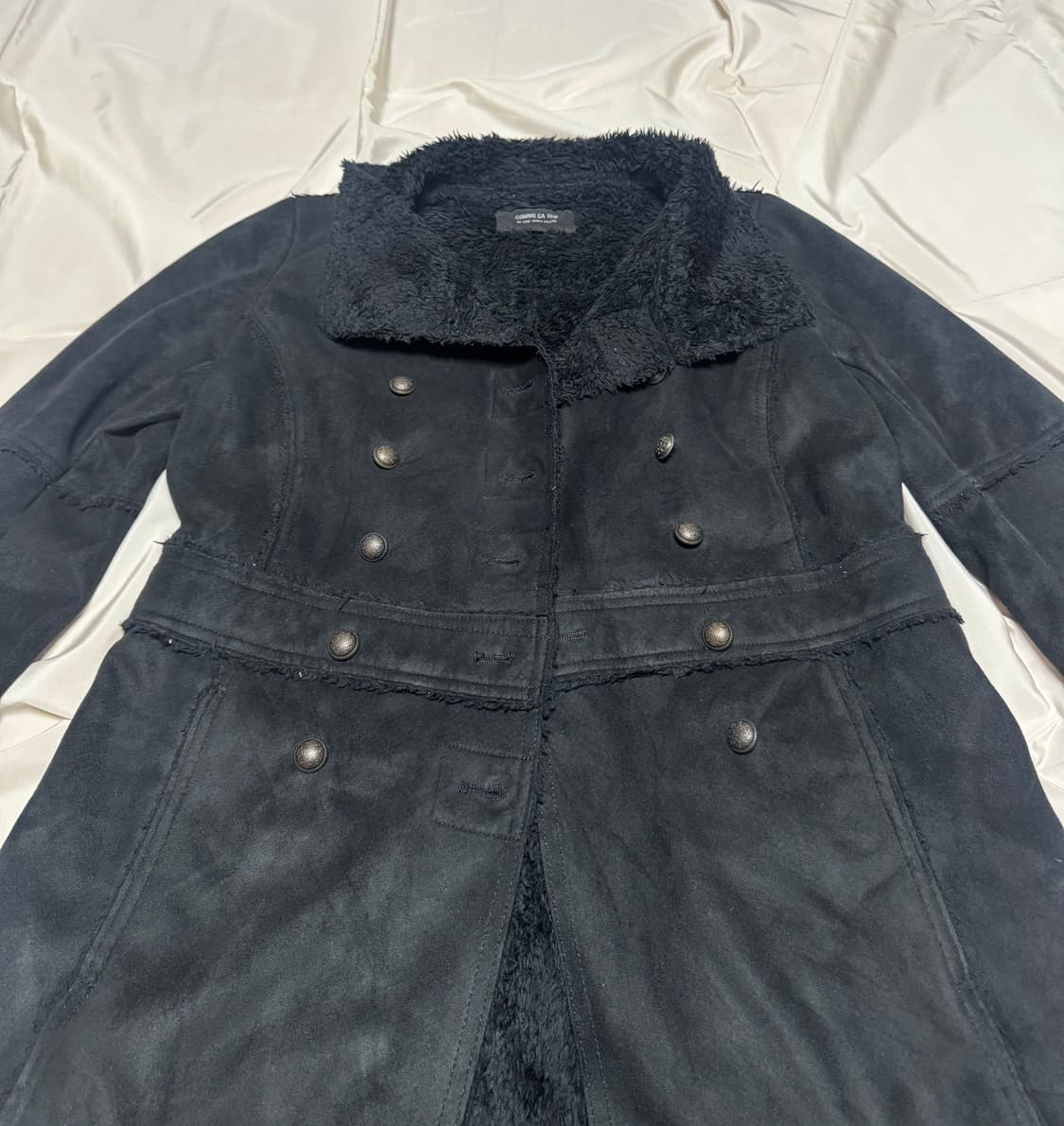 “Comme Ca lsm” black fur coat 상품이미지2