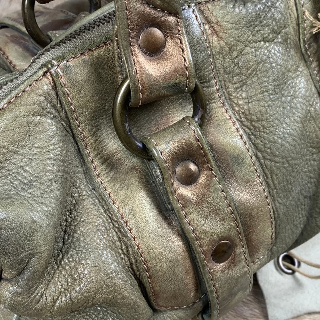 조르지오 브라토 2-Way 보스턴 숄더백 상품이미지4